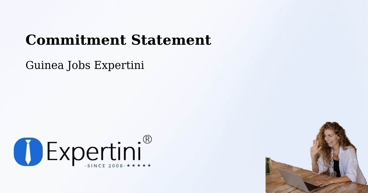 Corporate Commitment – Kindia - Guinea Jobs Expertini